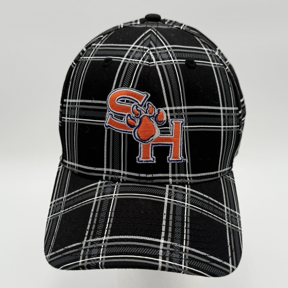 Sam Houston State Bearcats Cap Plaid Embroidered Size Med/Large EUC